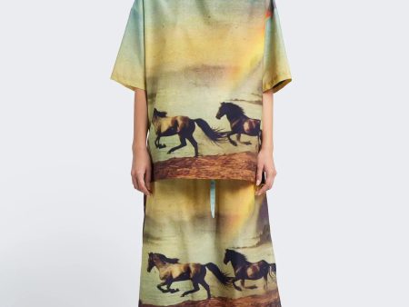 Outpost Top - Cosmic Print Hot on Sale