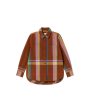 Brown Charlie Blanket Norita Overshirt Online Hot Sale