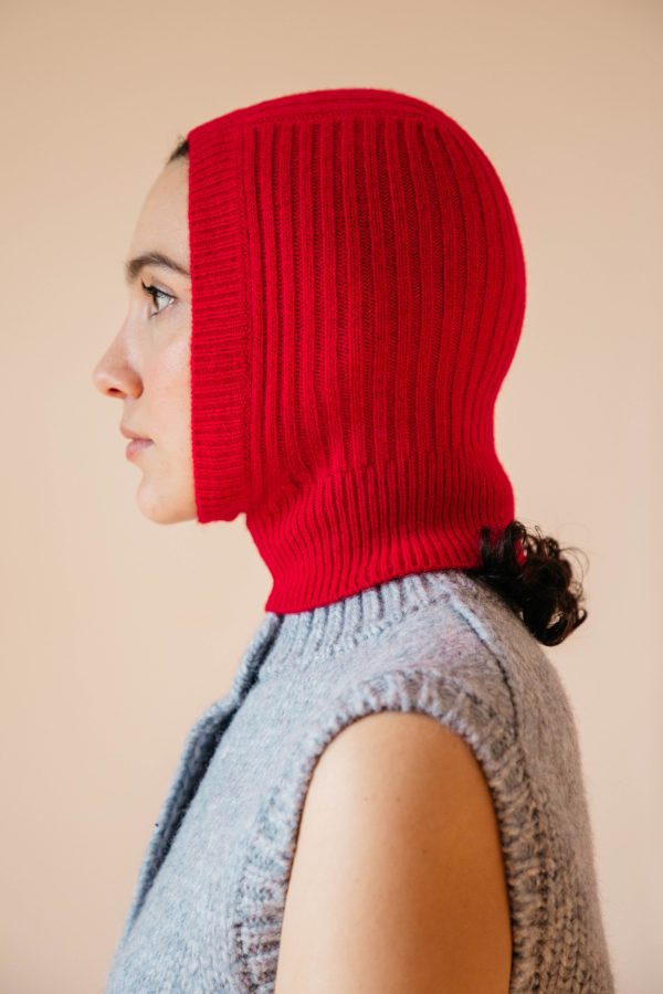 Tilla Cashmere Balaclava - Poppy Sale