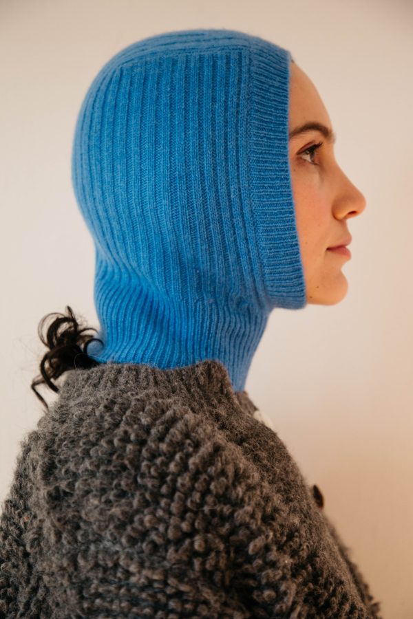 Tilla Cashmere Balaclava - Cobalt Supply