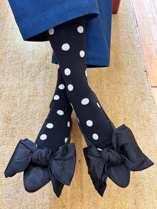 Sauntering Socks - Black Dot Online