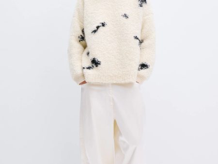 Wool and Mohair Blotch Sweater Online