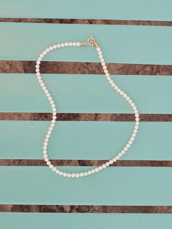 Mini Pearl Necklace Cheap