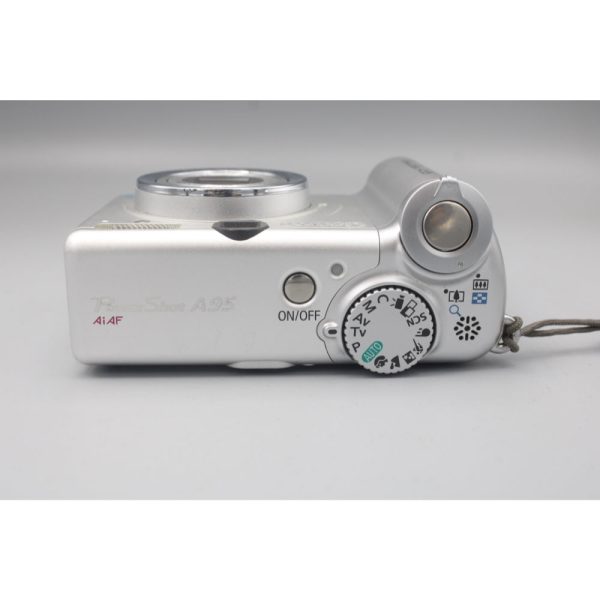 Used Canon Powershot A95 Point and Shoot Digital Camera | Silver For Discount