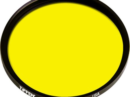 Tiffen 49mm Deep Yellow #15 Glass Filter for Black & White Film Supply