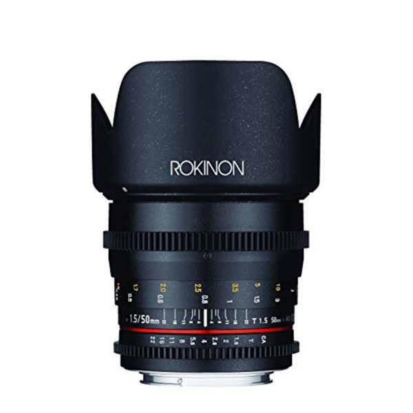 Rokinon 50mm T1.5 AS UMC Cine DS Lens for Sony E Mount on Sale