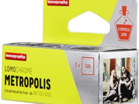 Lomography LomoChrome Metropolis 100-400 Color Negative Film | 120 Roll Film Online