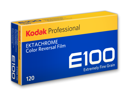 Kodak Ektachrome E100 Color Transparency Film | 120 Roll Film, 5-Pack Discount