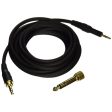 Audio-Technica HP-LC Cable for ATH-M40x and ATH-M50x Headphones | Black, Straight Online Sale