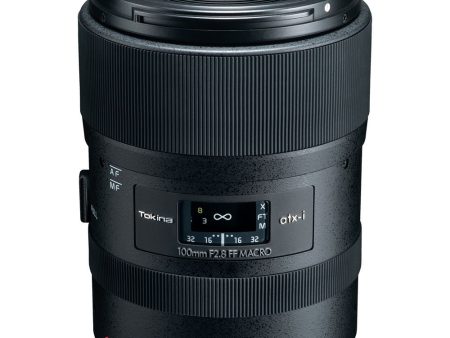 Tokina atx-i 100mm f 2.8 FF Macro Lens for Canon EF Fashion