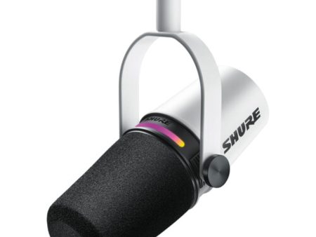 Shure MV7+-W Speech Microphone | White on Sale