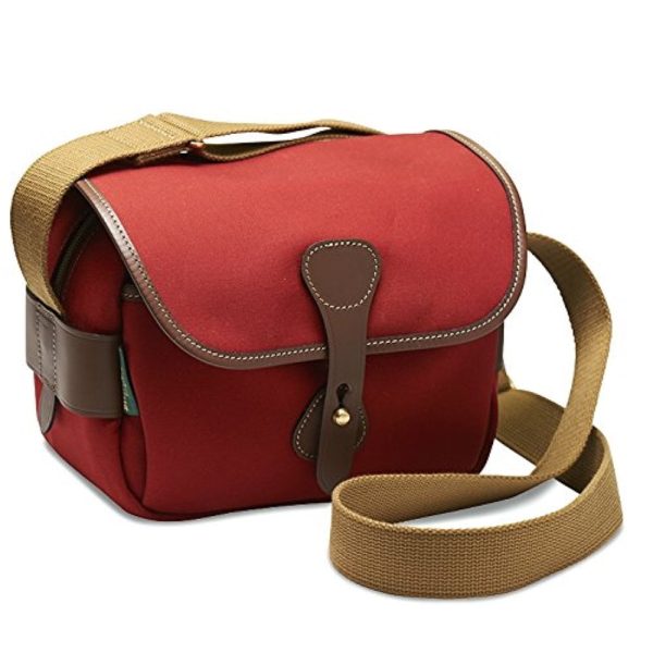 Billingham S2 Shoulder Bag | Burgundy with Chocolate Leather Trim Online Sale