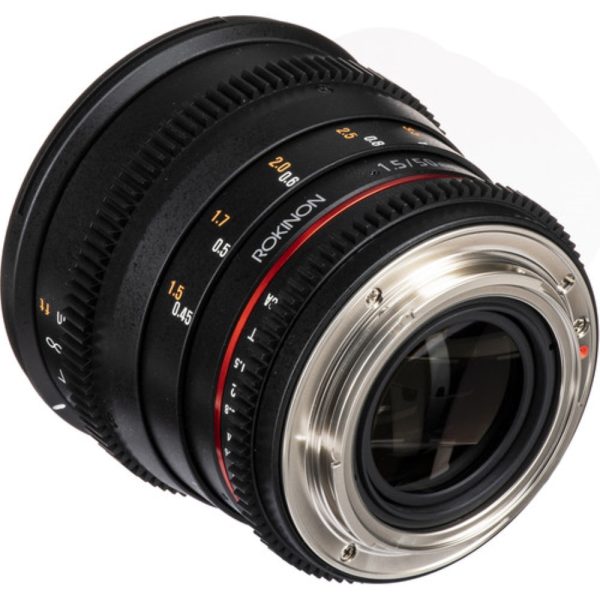 Rokinon 50mm T1.5 AS UMC Cine DS Lens for Canon EF Mount Discount