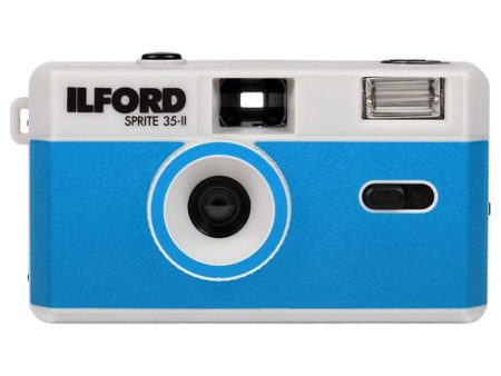 Ilford Sprite 35-II Film Camera | Silver & Blue Online now