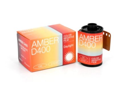 Amber D400 400 ISO Color Negative Movie Film | 35mm x 27exp For Discount