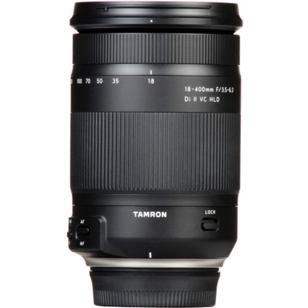 Tamron 18-400mm f 3.5-6.3 Di II VC HLD Lens for Nikon F Supply