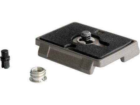 Manfrotto 200PL Quick Release Plate with 1 4 -20 Screw and 3 8  Bushing Adapter For Discount