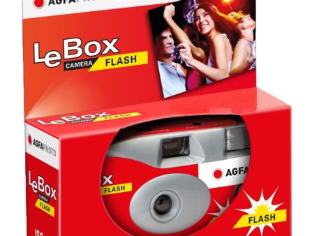 AgfaPhoto LeBox Single-Use Flash Camera | 27 Exposures Cheap