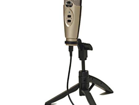 CAD U37 USB Large-Diaphragm Cardioid Condenser Recording Microphone | Champagne Online