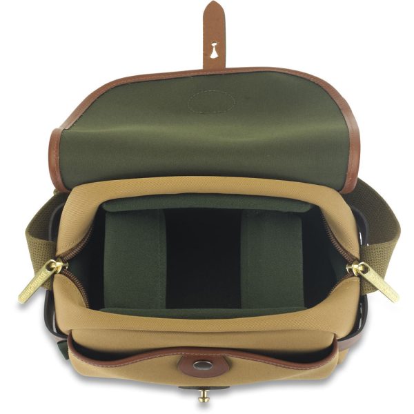 Billingham S2 Shoulder Bag | Khaki with Tan Leather Trim Online