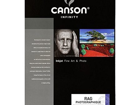 Canson Infinity Rag Photographique Paper 310 gsm | 13 x 19 , 25 Sheets Online now