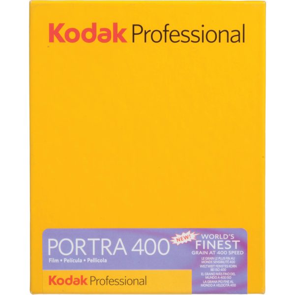 Kodak Professional Portra 400 Color Film | 4 x 5 , 10 Sheets Cheap