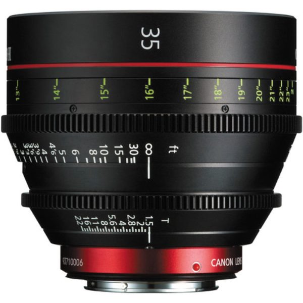 Canon CN-E 35mm T1.5 L F Cinema Prime Lens | EF Mount Online Sale