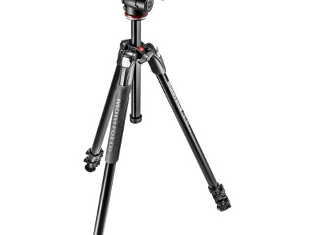 Manfrotto MK290XTA3-3WUS 290 Xtra Aluminum Tripod with 804 3-Way Pan Tilt Head For Sale