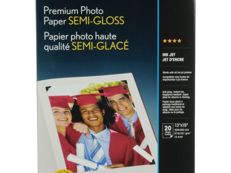 Epson Premium Photo Paper Semi-Gloss | 13 x 19 , 20 Sheets Discount