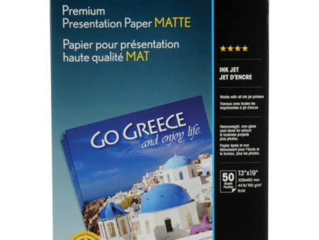 Epson Premium Presentation Paper Matte | 13 x 19 , 50 Sheets Online now