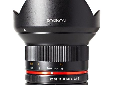 Rokinon 12mm f 2.0 NCS CS Lens for Sony E-Mount | Black For Sale