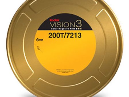 Kodak VISION3 200T Color Negative Film #7213 | 16mm, 400  Roll, Single Perf on Sale