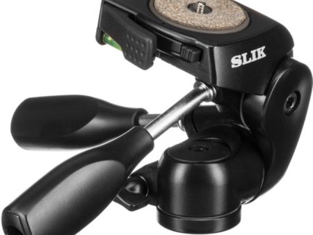 Slik 700DX Pro 3-Way Pan Tilt Head with Quick Release For Cheap