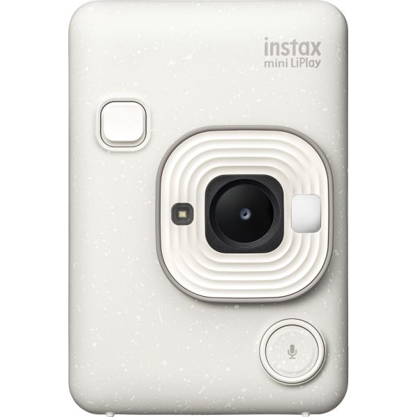 FUJIFILM INSTAX Mini LiPlay C Instant Camera | Misty White Supply