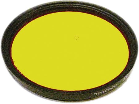 Heliopan 43mm #8 Medium Yellow Filter For Sale