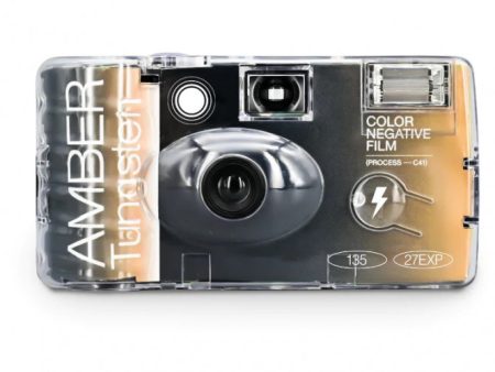 Amber Tungsten T800 Single Use 35mm Film Camera Online now