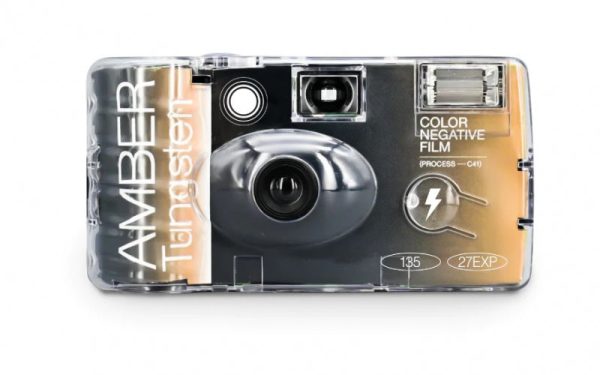 Amber Tungsten T800 Single Use 35mm Film Camera Online now