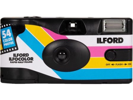 Ilford Ilfocolor Half Frame Single Use Camera | 54 Exposures For Sale