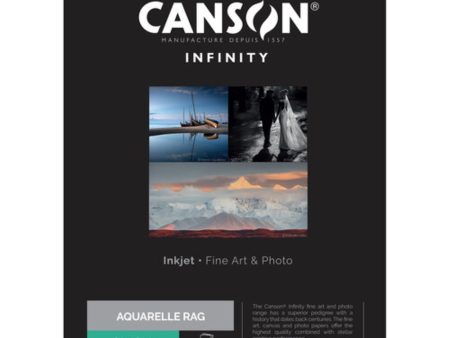 Canson Infinity Arches Aquarelle Rag | 11 x 17 , 25 Sheets For Cheap