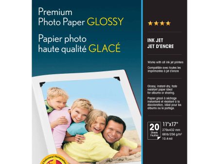 Epson Premium Photo Paper Glossy | 11 x 17 , 20 Sheets Online Hot Sale