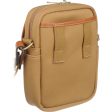 Billingham Stowaway Compact Shoulder Bag | Khaki with Tan Leather Trim For Discount