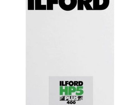 Ilford HP5 Plus Black and White Negative Film | 5 x 7 , 25 Sheets Online now