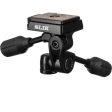 Slik SH-704E 3-Way Pan Tilt Head w  Quick Release Fashion