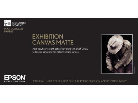 Epson Exhibition Canvas Matte | 17 x 22 , 25 Sheets Cheap