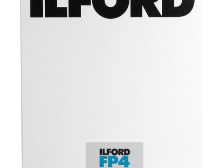 Ilford FP4 Plus Black and White Negative Film | 4 x 5 , 100 Sheets Hot on Sale