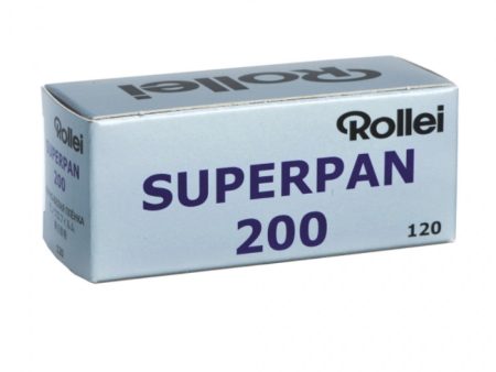 Rollei Superpan 200 Black and White Negative Film | 120 Roll Film Cheap