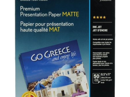 Epson Premium Presentation Paper Matte | 8.5 x 11 , 50 Sheets For Cheap