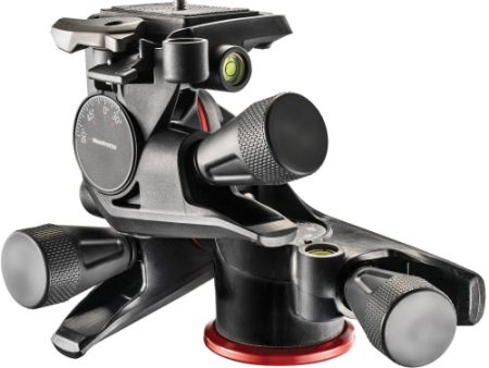 Manfrotto MHXPRO-3WG 3-Way, Geared Pan-and-Tilt Head with 200PL-14 Quick Release Plate For Sale