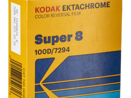 Kodak Ektachrome 100D Color Transparency Film #7294 | Super 8, 50  Roll Discount