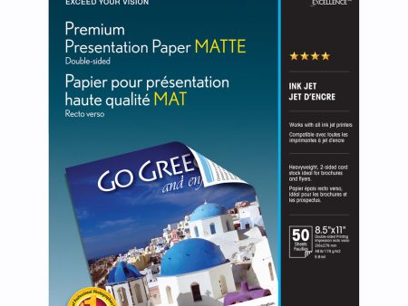 Epson Premium Presentation Paper Matte Double-Sided | 8.5 x 11 , 50 Sheets Online